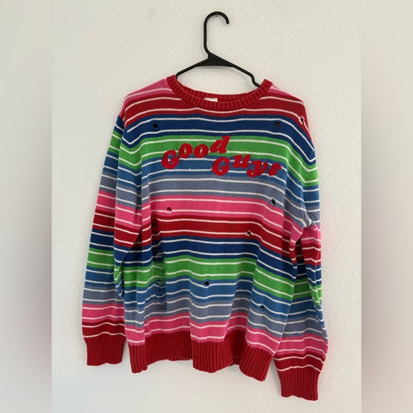 Chucky Good Guys Distressed Sweater - Picture 10 of 12
